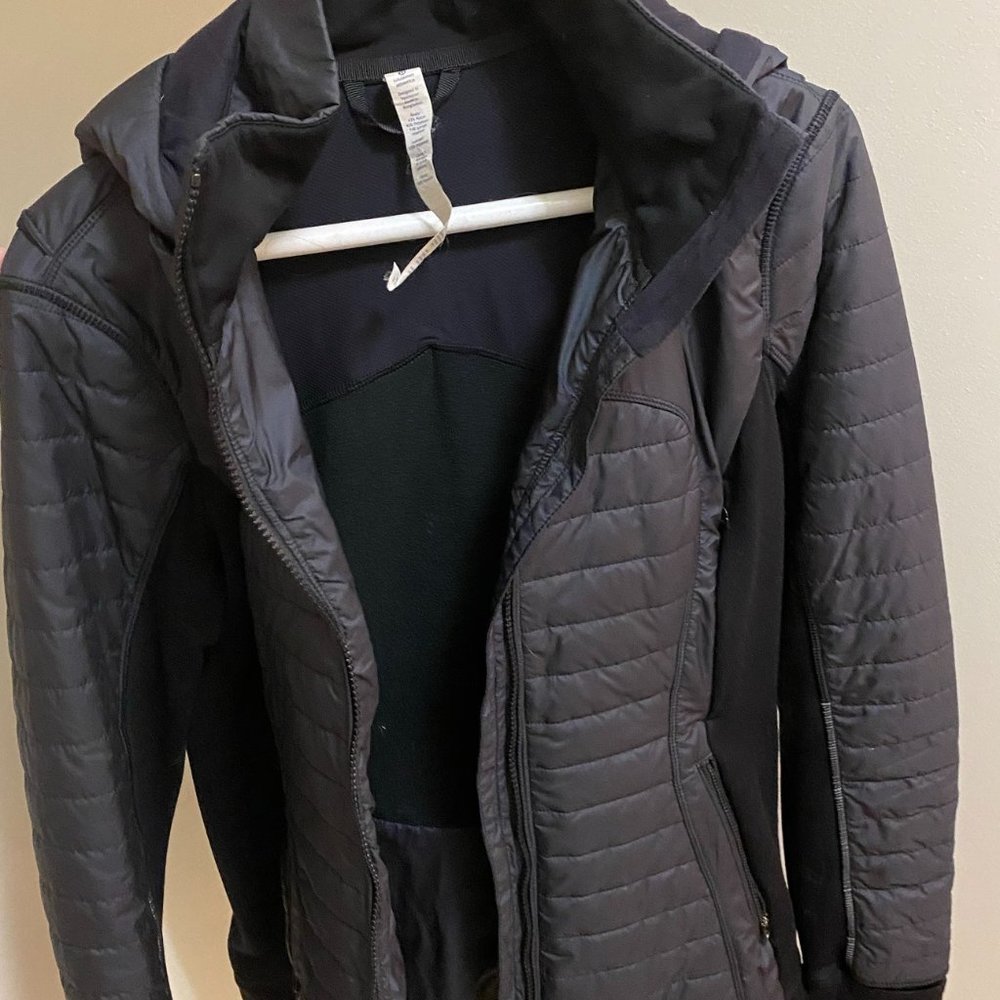 Lululemon First Mile Jacket Black Size 8